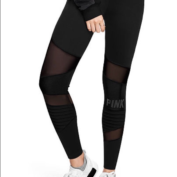 Victoria Secret Pink Mesh Leggings Top 